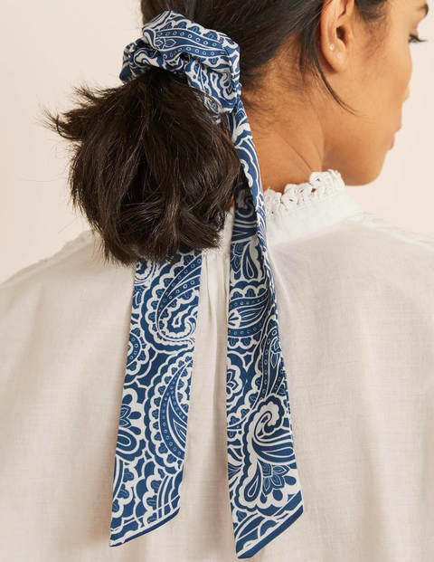 Scarf Scrunchie - Aircraft, Summer Paisley Scarf Scrunchie - Aircraft, Summer Paisley