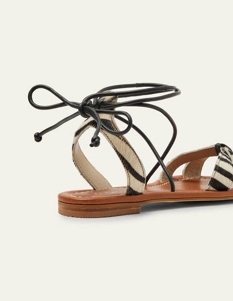 Amelie Sandals - Zebra Amelie Sandals - Zebra