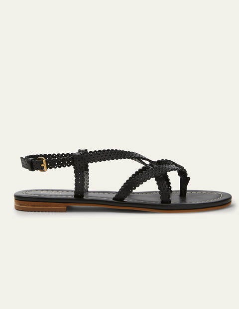 Deborah Sandalen mit Riemen - Schwarz Deborah Sandalen mit Riemen - Schwarz