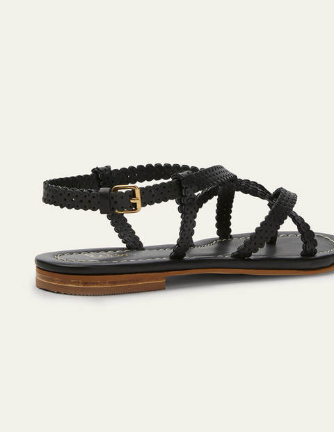 Deborah Sandalen mit Riemen - Schwarz Deborah Sandalen mit Riemen - Schwarz