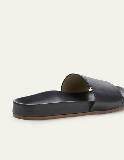 Elsie Mule Sandal - Navy Elsie Mule Sandal - Navy