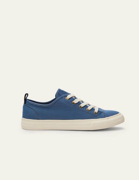 Freya Low Top Sneakers - Blue Chambray Freya Low Top Sneakers - Blue Chambray