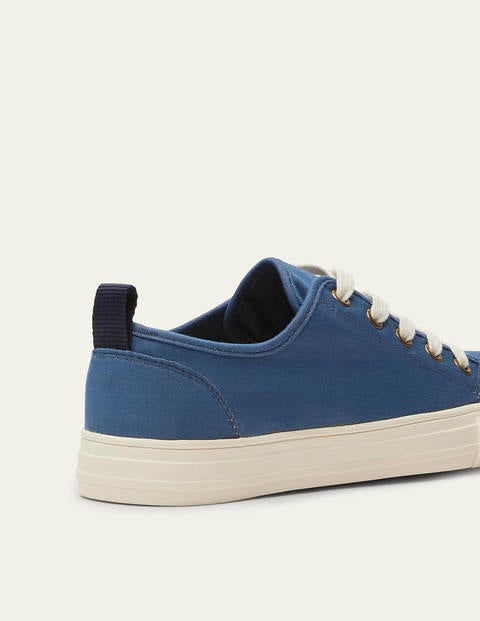 Freya Low Top Sneakers - Blue Chambray Freya Low Top Sneakers - Blue Chambray