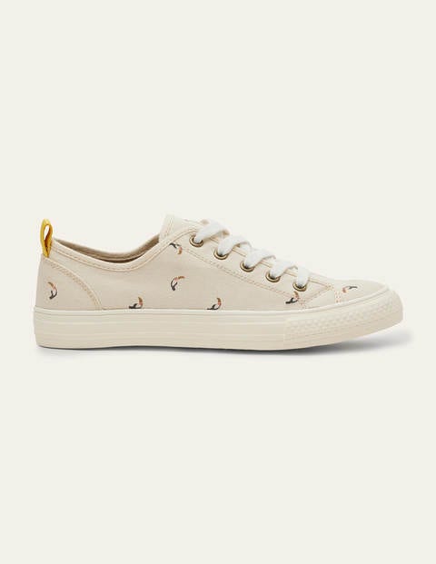 Freya Low Top Trainers - Ecru Toucan Freya Low Top Trainers - Ecru Toucan