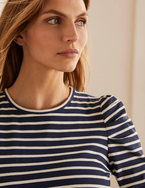Imogen Breton Dress - Navy/Ivory Imogen Breton Dress - Navy/Ivory
