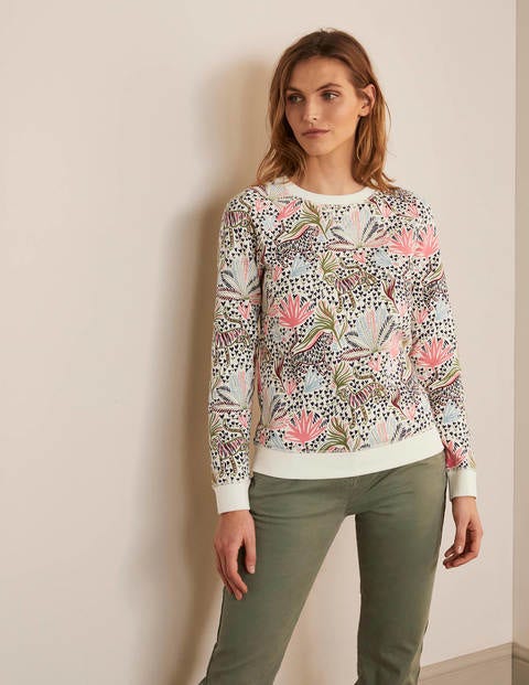 Das Sweatshirt - Naturweiß, Wildnis Das Sweatshirt - Naturweiß, Wildnis