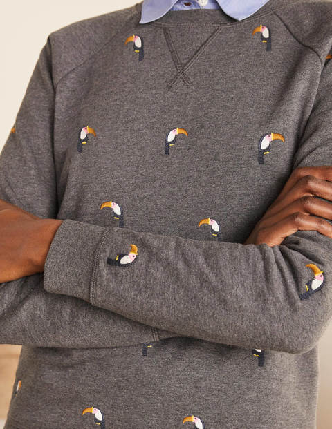 The Sweatshirt - Charcoal Marl, Toucan's The Sweatshirt - Charcoal Marl, Toucan's