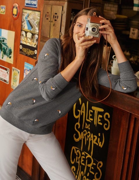 The Sweatshirt - Charcoal Marl, Toucan's The Sweatshirt - Charcoal Marl, Toucan's