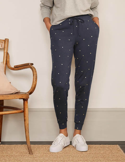 Cuffed Jersey Joggers - Asphalt, Starry Sky Cuffed Jersey Joggers - Asphalt, Starry Sky