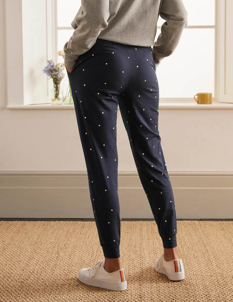Cuffed Jersey Joggers - Asphalt, Starry Sky Cuffed Jersey Joggers - Asphalt, Starry Sky