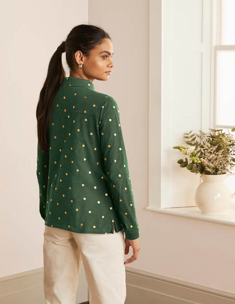 Chemise Authentic en jersey - Palm Leaf, Polka Dot Chemise Authentic en jersey - Palm Leaf, Polka Dot