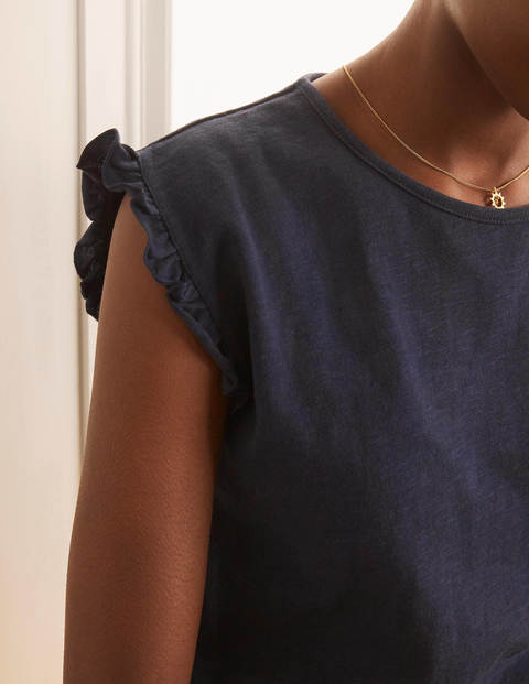 Faye Jersey Top - Navy Faye Jersey Top - Navy