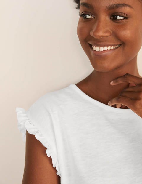 Top Faye en jersey - Blanc Top Faye en jersey - Blanc