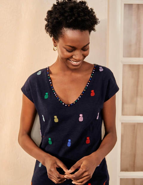 women's embroidered dress