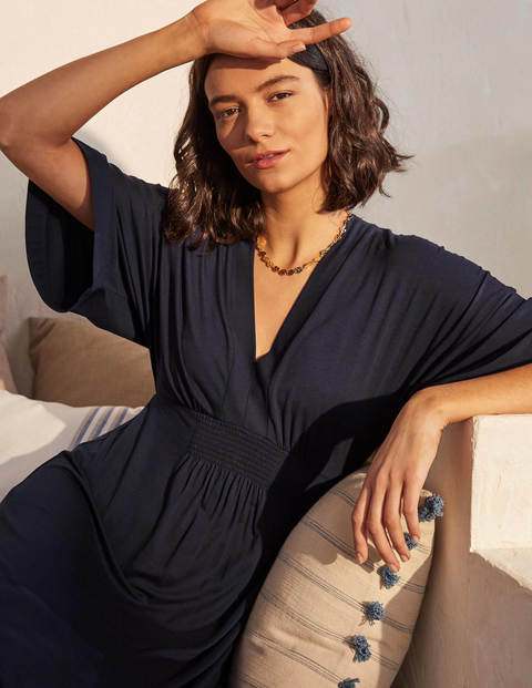 Poppy Jersey Maxi Dress - Navy Poppy Jersey Maxi Dress - Navy