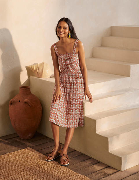 boden red dress