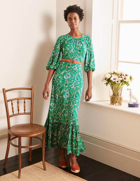 Tia Jersey-Maxikleid - Baumgrün, Zaubergarten Tia Jersey-Maxikleid - Baumgrün, Zaubergarten