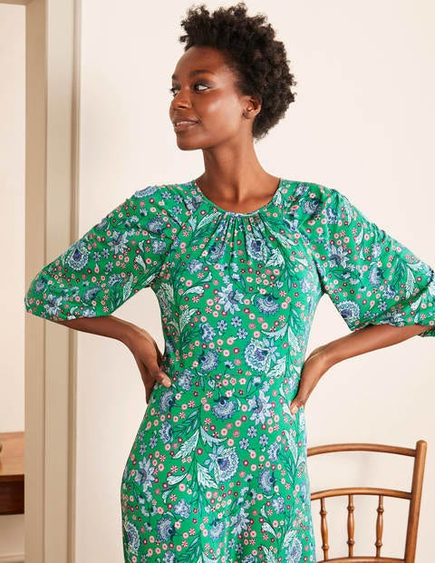 Tia Jersey-Maxikleid - Baumgrün, Zaubergarten Tia Jersey-Maxikleid - Baumgrün, Zaubergarten