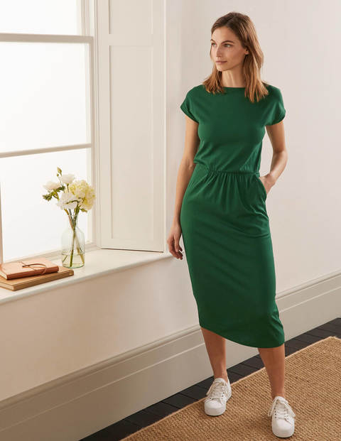 Odile Jersey T-shirt Dress - Palm Leaf Odile Jersey T-shirt Dress - Palm Leaf