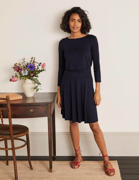 Nellie Jersey Dress - Navy Nellie Jersey Dress - Navy