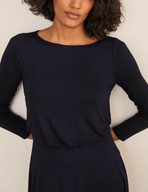 Nellie Jersey Dress - Navy Nellie Jersey Dress - Navy