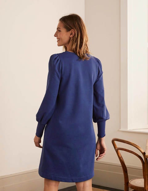 Romona Sweatshirt Dress - Mariner Blue Romona Sweatshirt Dress - Mariner Blue