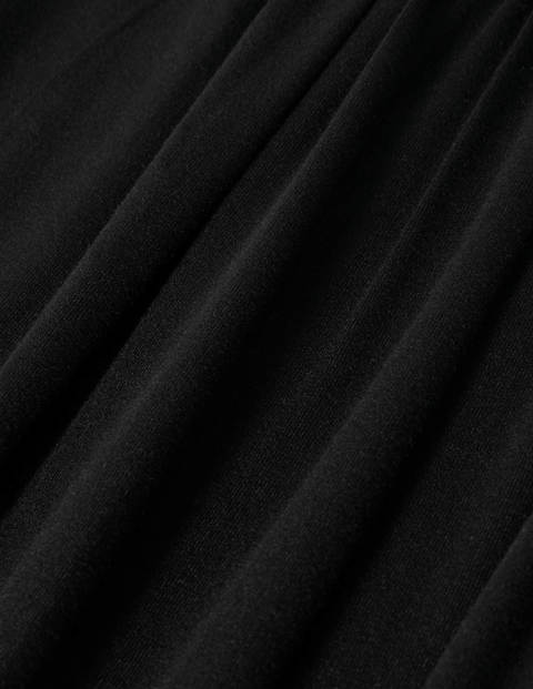 Ruched Waist Skirt - Black Ruched Waist Skirt - Black