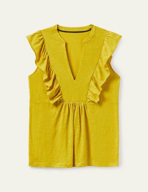 Judith Jerseyshirt - Schwefelgelb Judith Jerseyshirt - Schwefelgelb