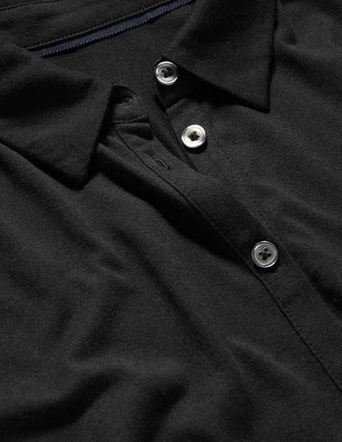Althea Jersey Shirt Dress - Black Althea Jersey Shirt Dress - Black