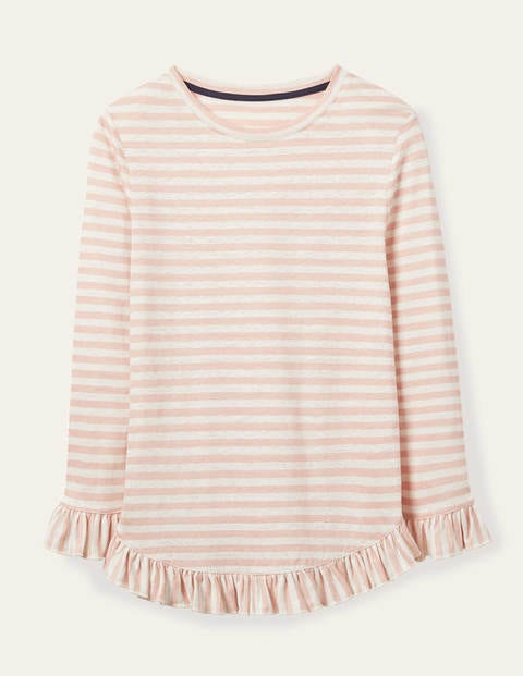 Dorothy Linen Jersey Top - Milkshake/ Ivory Dorothy Linen Jersey Top - Milkshake/ Ivory