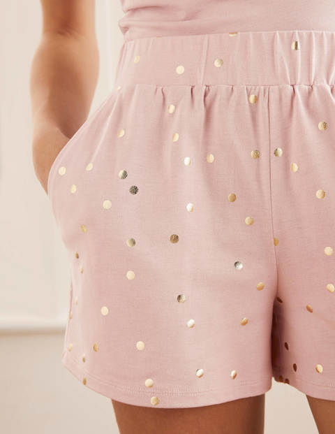 Emma Pyjama Shorts - Milkshake, Scattered Spot Emma Pyjama Shorts - Milkshake, Scattered Spot