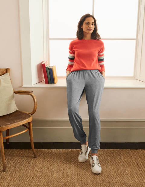 Hareem Jersey Joggers - Charcoal Marl Hareem Jersey Joggers - Charcoal Marl