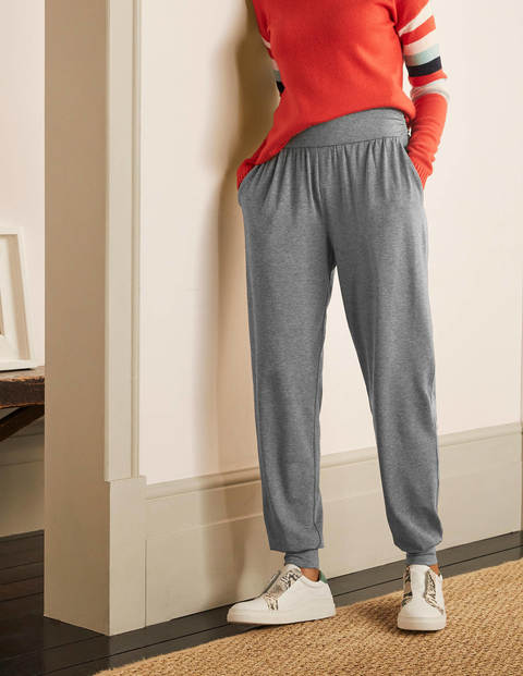 Hareem Jersey Joggers - Charcoal Marl Hareem Jersey Joggers - Charcoal Marl