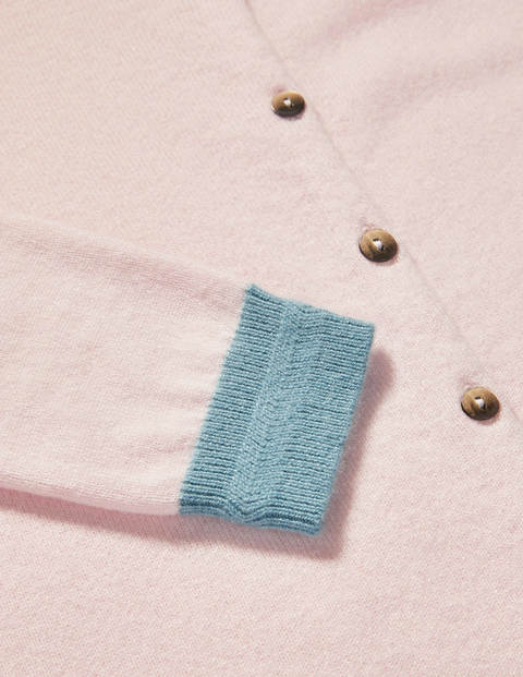 Cashmere Crew Cardigan - Milkshake Cashmere Crew Cardigan - Milkshake
