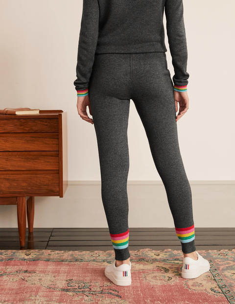 Morton Knitted Joggers - Charcoal Melange Morton Knitted Joggers - Charcoal Melange