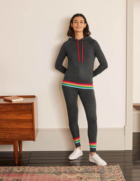 Morton Knitted Hoodie - Charcoal Melange Morton Knitted Hoodie - Charcoal Melange