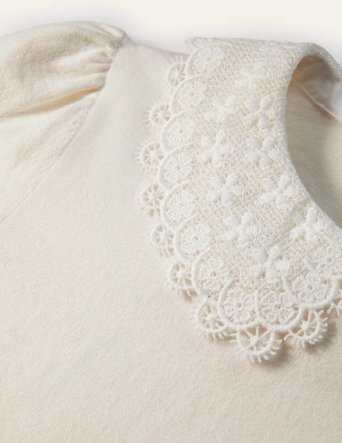 Harewood Collared Sweater - Ivory Harewood Collared Sweater - Ivory