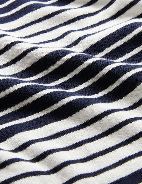 Robe Aida - Rayé ivoire/bleu marine Robe Aida - Rayé ivoire/bleu marine