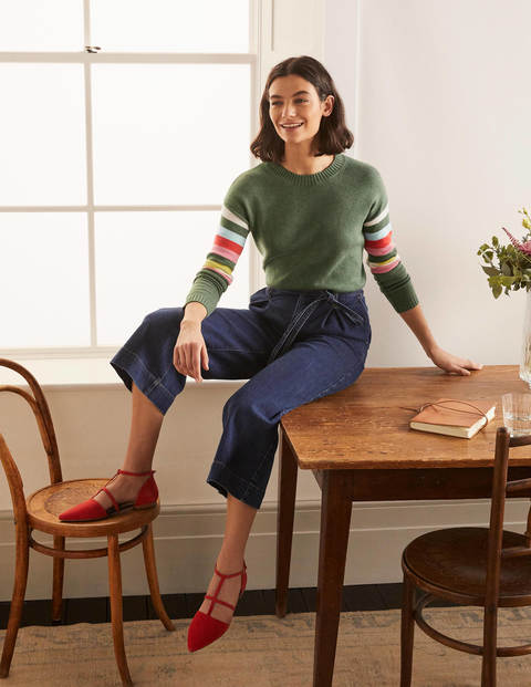 Lennox Relaxed Jumper - Alder Melange Lennox Relaxed Jumper - Alder Melange
