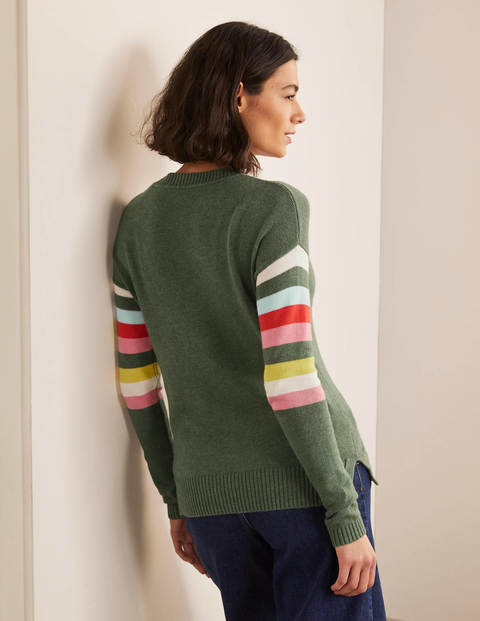 Lennox Relaxed Jumper - Alder Melange Lennox Relaxed Jumper - Alder Melange