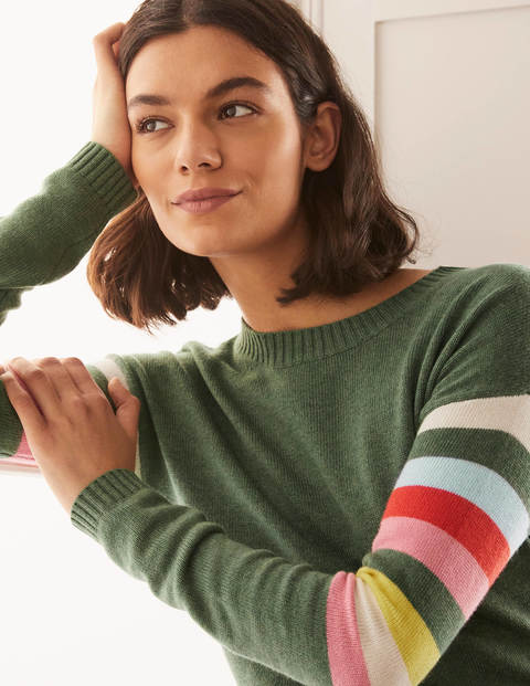 Lennox Relaxed Jumper - Alder Melange Lennox Relaxed Jumper - Alder Melange