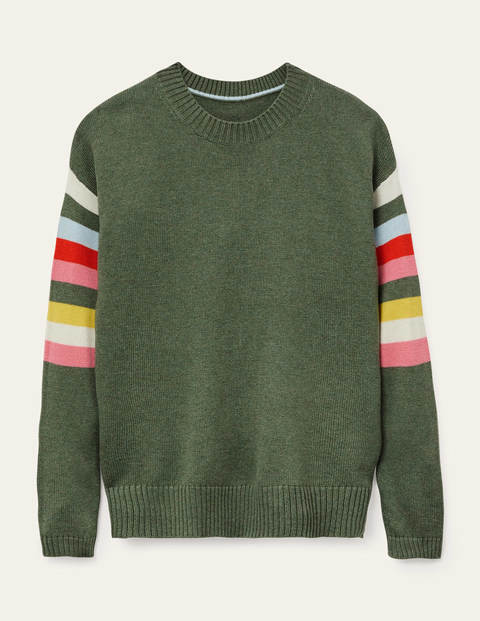 Lennox Relaxed Jumper - Alder Melange Lennox Relaxed Jumper - Alder Melange