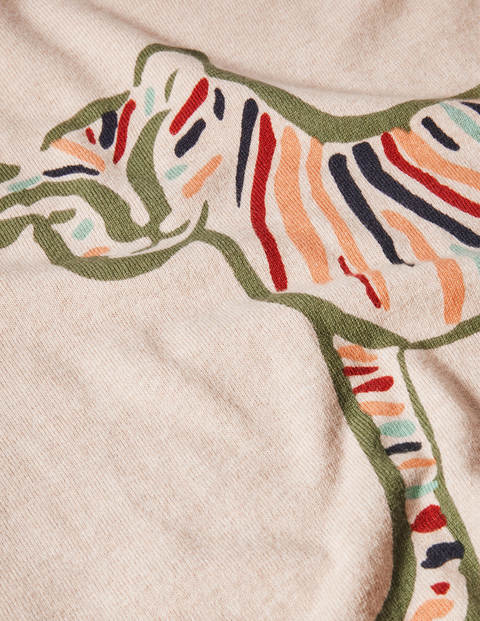 Pull Banbury en coton - Tigre milkshake Pull Banbury en coton - Tigre milkshake