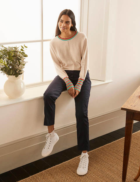 Lytton Sparkle Sweater - Oatmeal Melange Lytton Sparkle Sweater - Oatmeal Melange