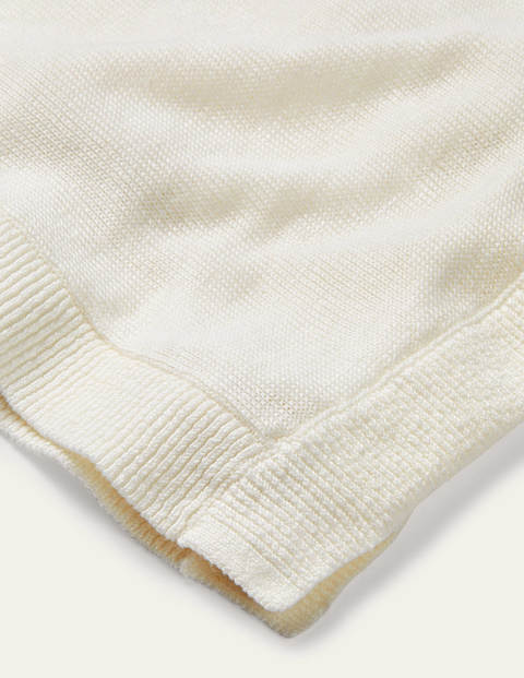 Anglesey Ribbed Linen Tee - Ivory Anglesey Ribbed Linen Tee - Ivory