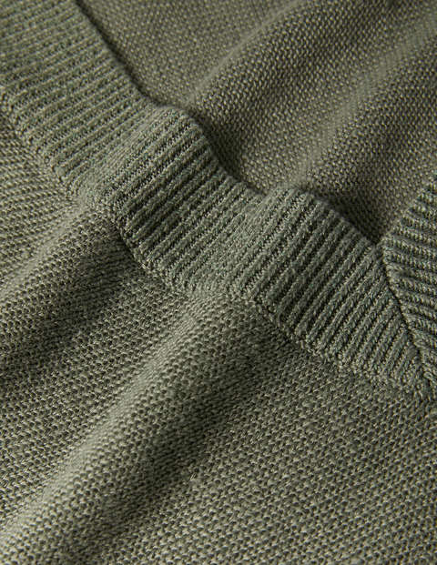 Anglesey Ribbed Linen Tee - Alder Anglesey Ribbed Linen Tee - Alder