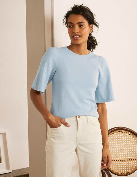 Abbotsbury Knitted Tee - Surf Abbotsbury Knitted Tee - Surf