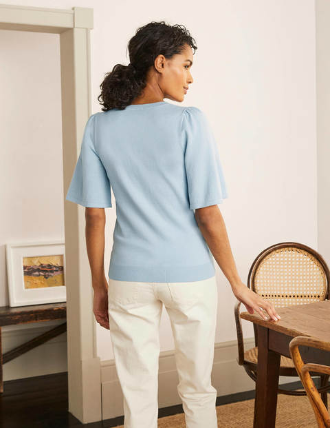 Abbotsbury Knitted Tee - Surf Abbotsbury Knitted Tee - Surf