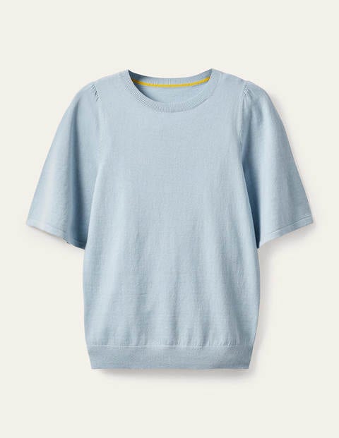 Abbotsbury Knitted Tee - Surf Abbotsbury Knitted Tee - Surf