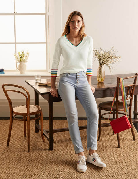 Bamburgh Relaxed Jumper - Ivory Bamburgh Relaxed Jumper - Ivory